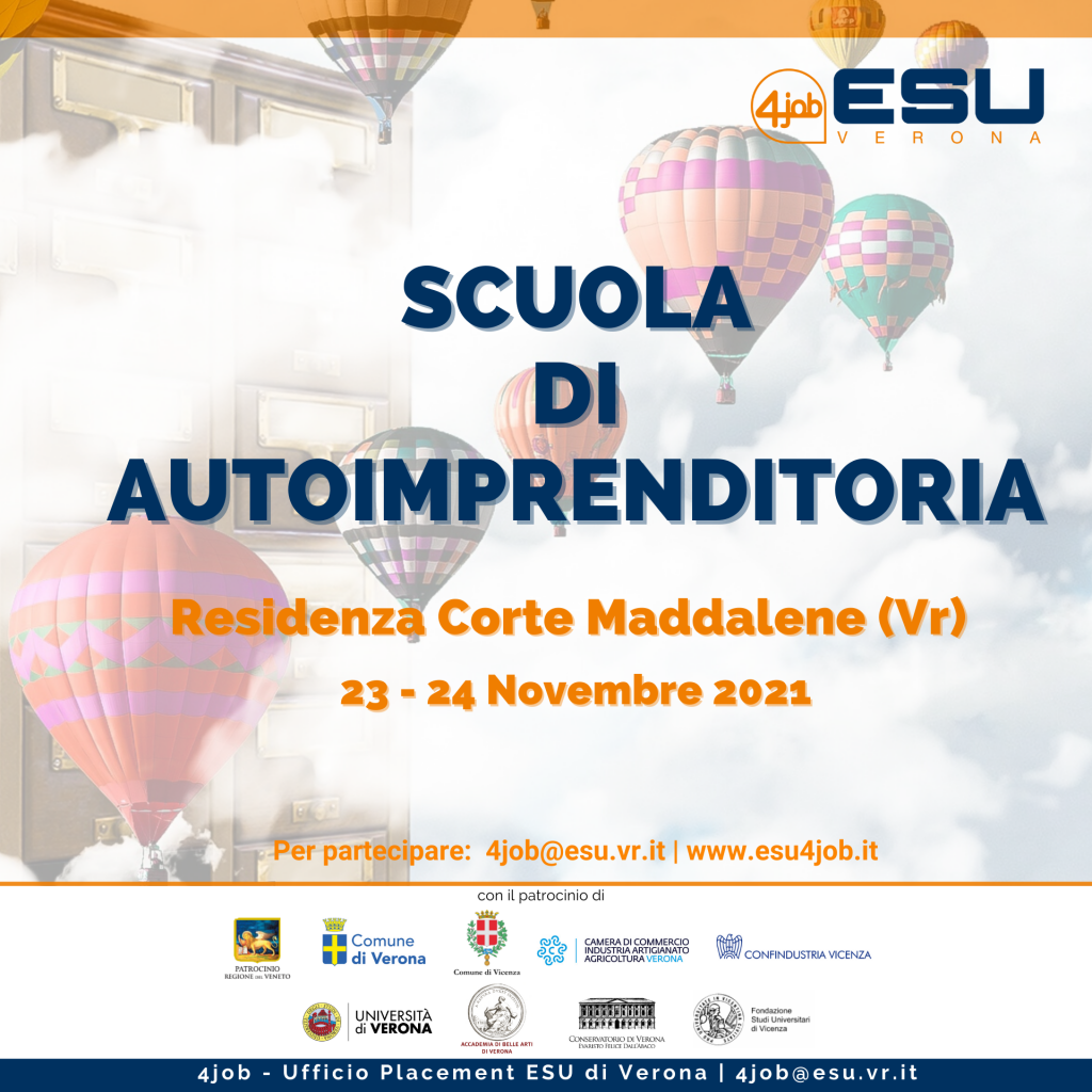 4Job | Scuola di Autoimprenditoria | Verona