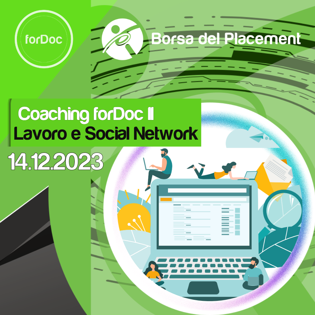Coaching forDoc II | Lavoro e Social Network