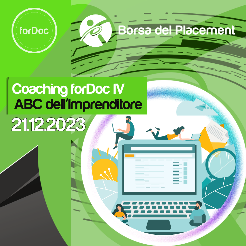 Coaching forDoc IV | ABC dell'Imprenditore