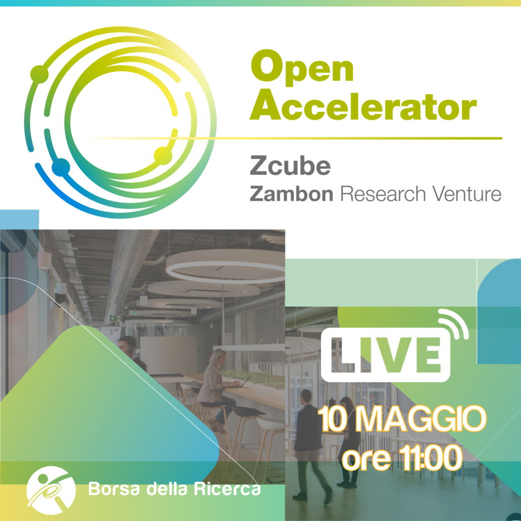 Live | Open Accelerator | Zcube Zambon Research Venture